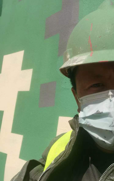 嘉定迷彩漆未完全固化；